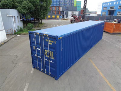Nieuwe 40ft High Cube Open Tops Container Blauw