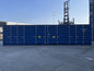 40-voets Open Side (OS) container – High Cube | Nieuw Blauw