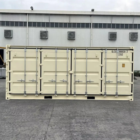 20ft Open Side (OS) Container – Nieuw en veelzijdig beige