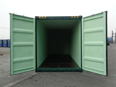 Nieuwe 20ft High Cube container groen
