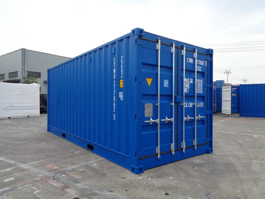 20-voets open container (OS) – Nieuw en multifunctioneel blauw