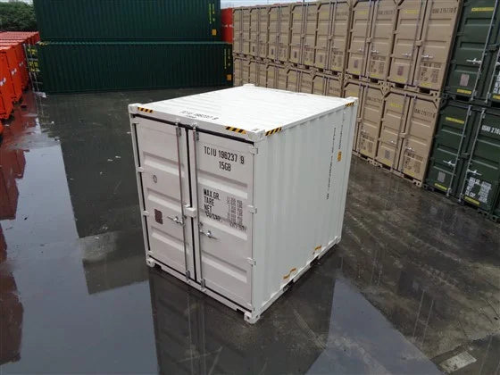 10ft opslagcontainer – Nieuw wit