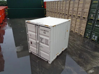 10ft opslagcontainer – Nieuw wit