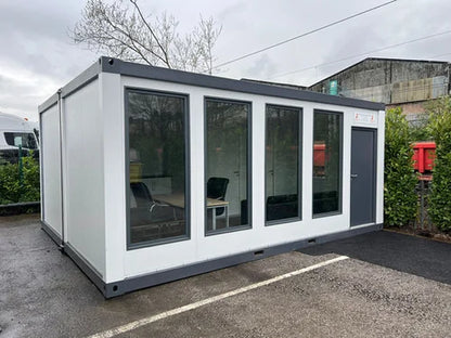 Verplaatsbare kantoormodules met opbergruimte en geïntegreerde badkamer