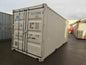 Gebruikte beige container van 20 voet