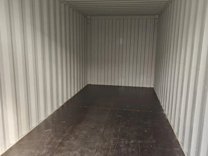 Gebruikte blauwe container van 20 voet