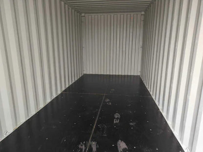 Gebruikte 20-voets militaire groene container