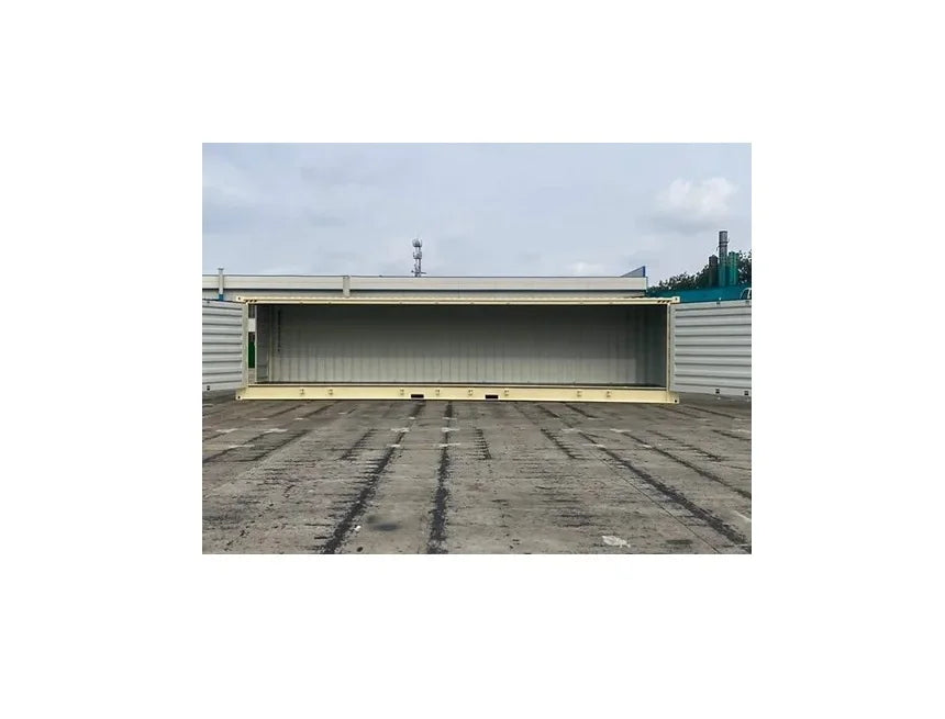 40-voets High Cube zeecontainer – zijopening