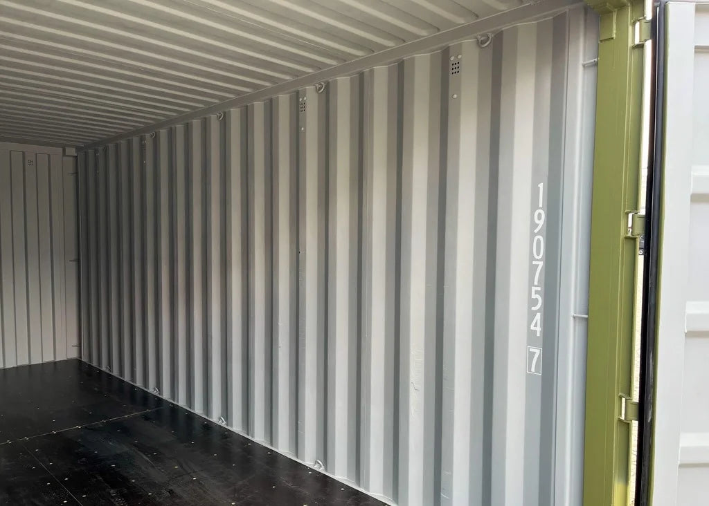 20-voets zeecontainer – Camouflageontwerp