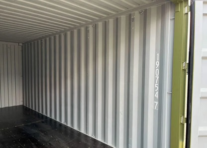 20-voets zeecontainer – Camouflageontwerp