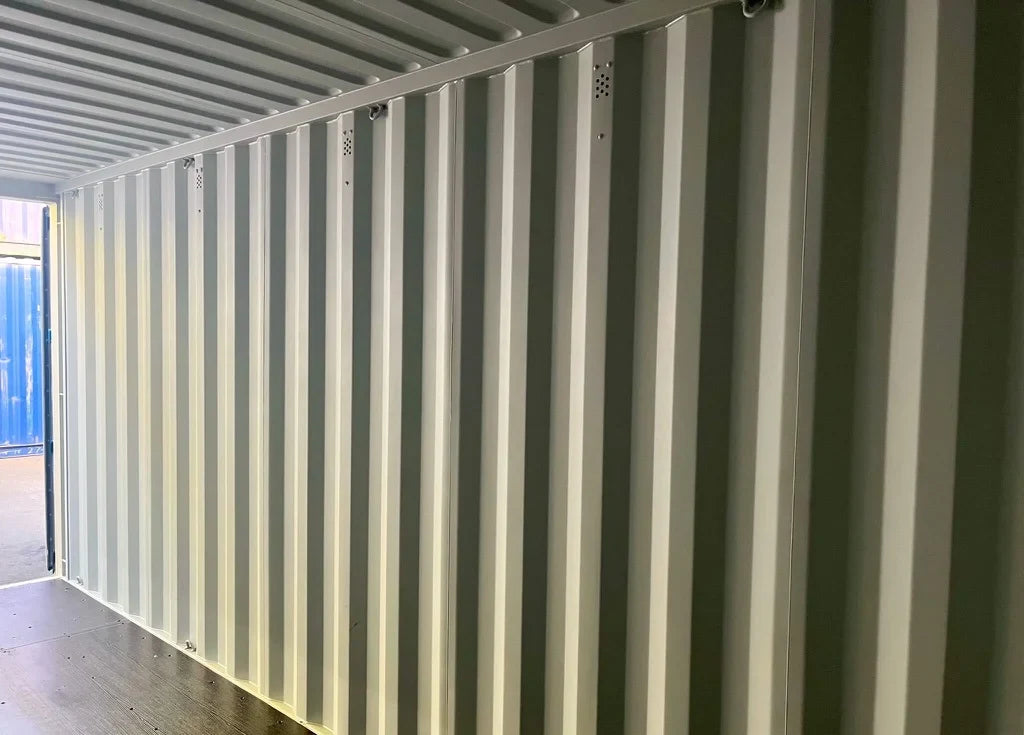 20-voets zeecontainer – camouflage afwerking