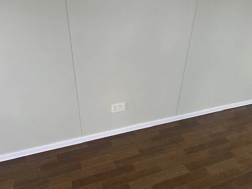 Mobiel kantoor met panoramische ramen