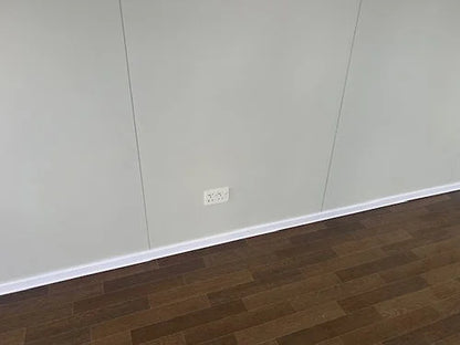 Mobiel kantoor met panoramische ramen