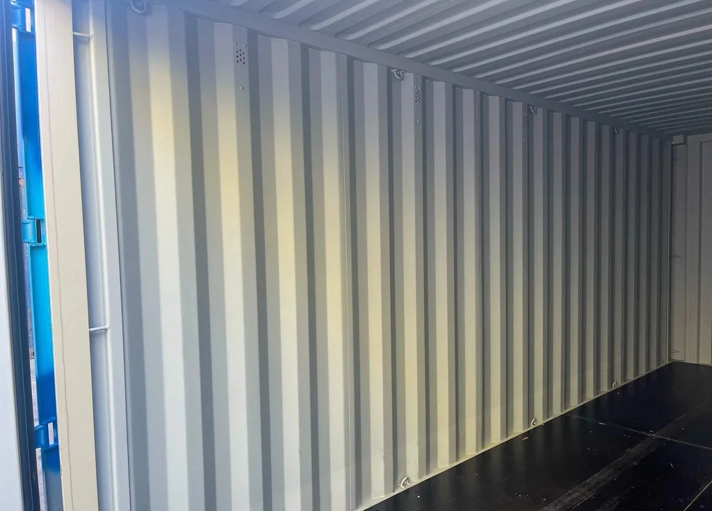 20-voets zeecontainer – camouflage afwerking