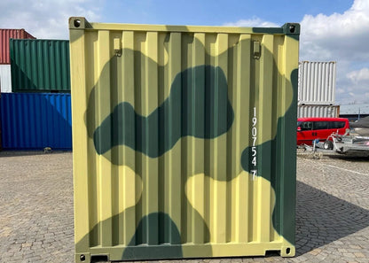 20-voets zeecontainer – Camouflageontwerp