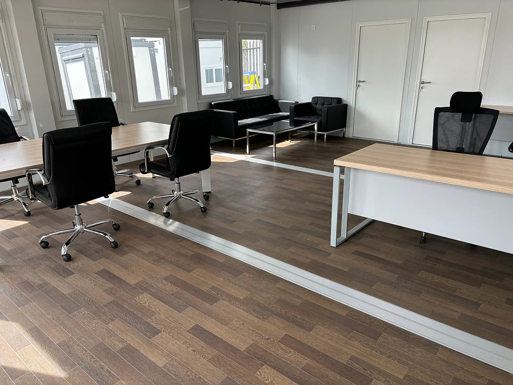 Volledig uitgeruste mobiele kantoormodules