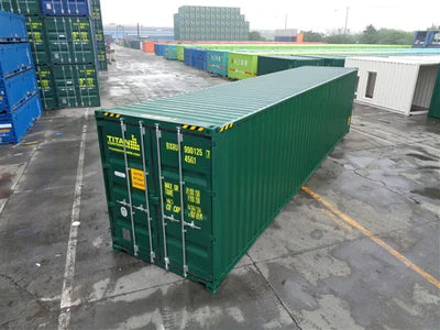 Nieuwe 40ft High Cube container, groen