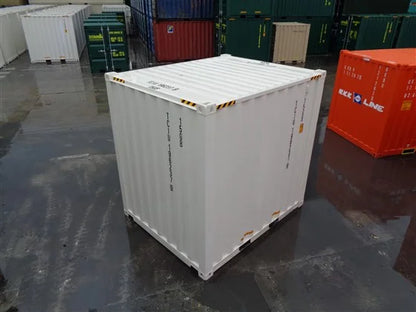 10ft opslagcontainer – Nieuw wit