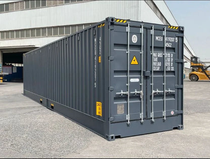 40ft Open Side (OS) Container – Nieuw Grijs