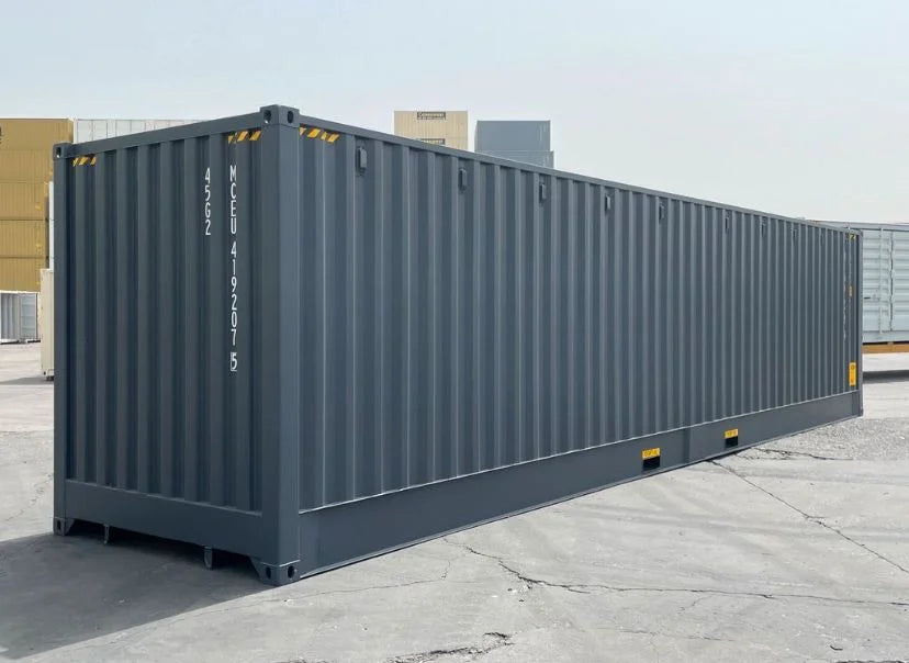 40ft Open Side (OS) Container – Nieuw Grijs