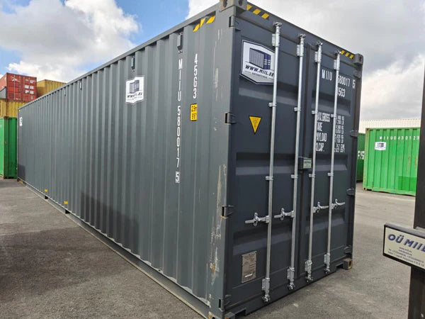 40-voets High Cube-container met 4 zijopeningen