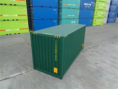 Nieuwe 20ft High Cube container groen