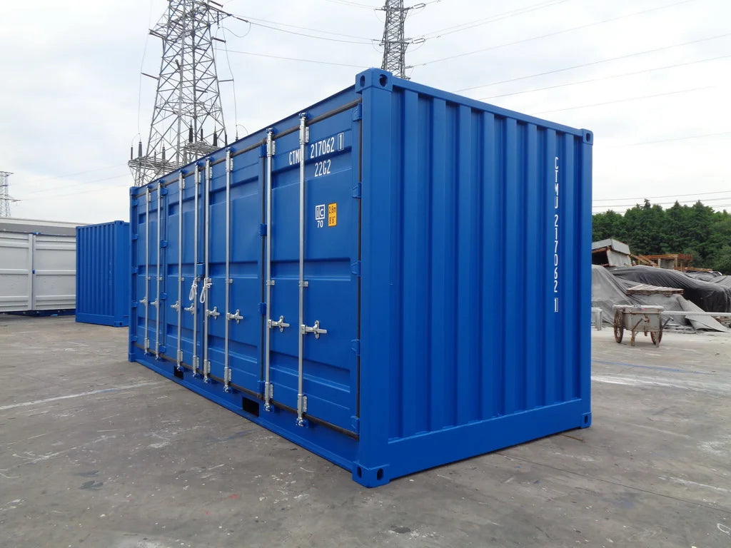 20-voets open container (OS) – Nieuw en multifunctioneel blauw