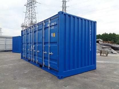 20-voets open container (OS) – Nieuw en multifunctioneel blauw