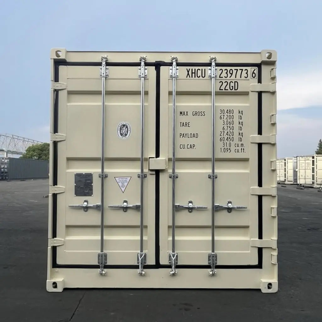 20ft Open Side (OS) Container – Nieuw en veelzijdig beige