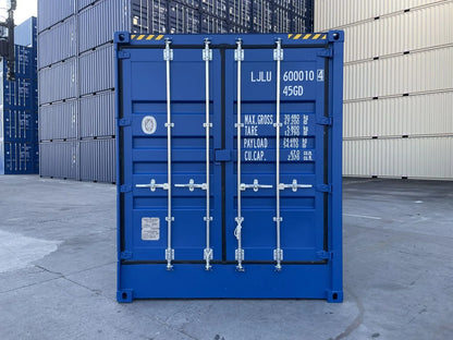 40-voets Open Side (OS) container – High Cube | Nieuw Blauw