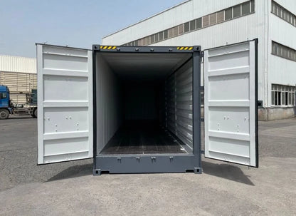 40ft Open Side (OS) Container – Nieuw Grijs