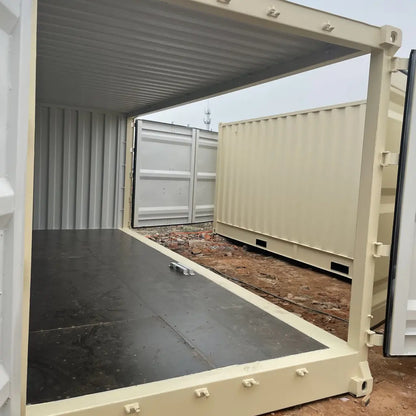 20ft Open Side (OS) Container – Nieuw en veelzijdig beige