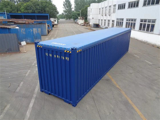 Nieuwe 40ft High Cube Open Tops Container Blauw