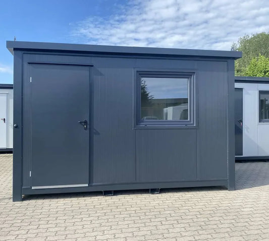 Gebruiksklare kantoorcontainer van 4x2,20 m