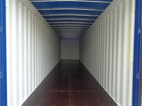 Nieuwe 40ft High Cube Open Tops Container Blauw