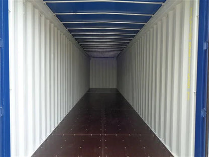 Nieuwe 40ft High Cube Open Tops Container Blauw