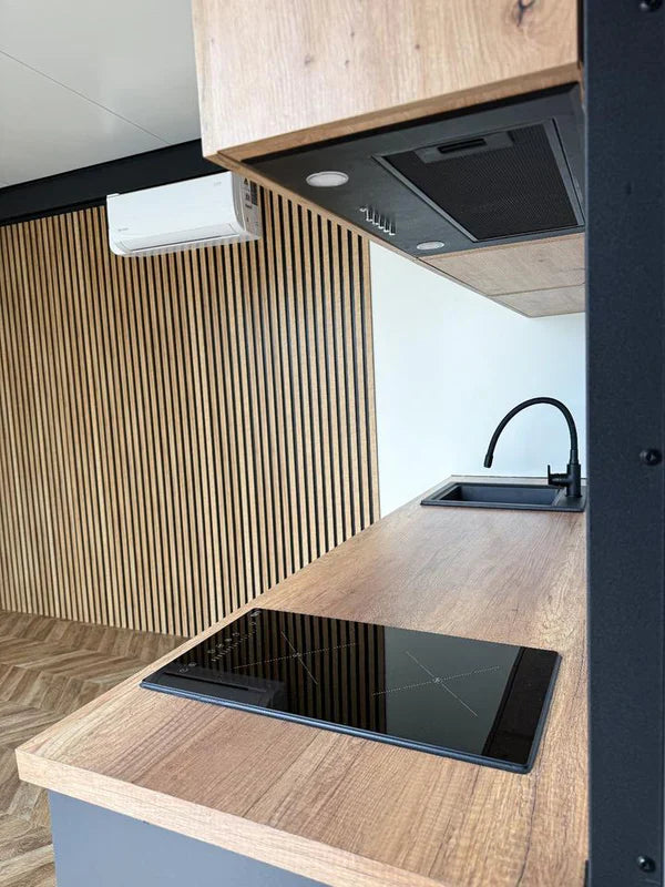 Luxe geprefabriceerde module met douche