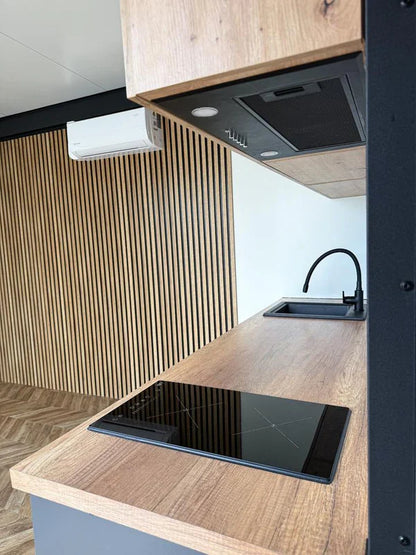 Luxe geprefabriceerde module met douche