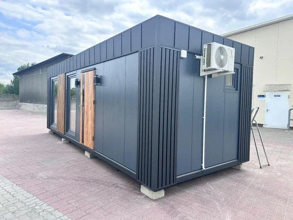 Luxe geprefabriceerde module met douche