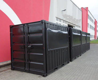 Verkoopcontainer van 3 meter - Nieuwe beursstand