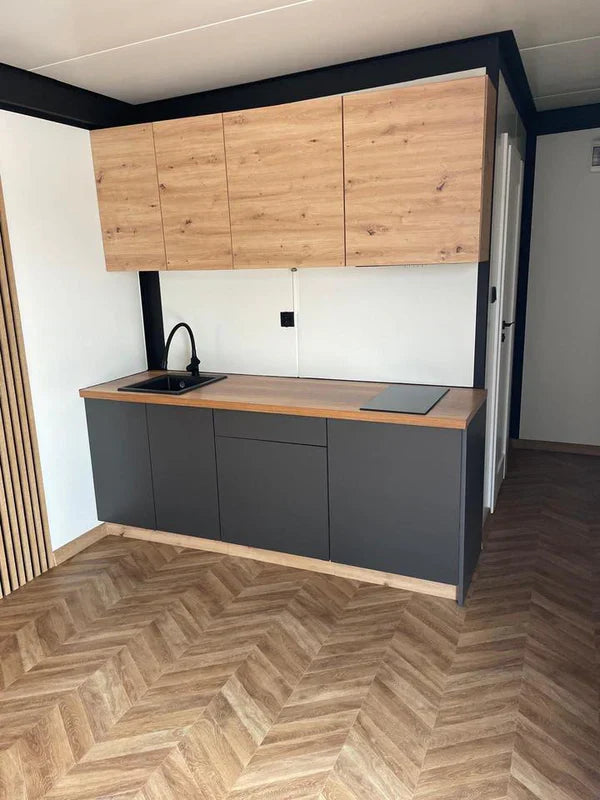 Luxe geprefabriceerde module met douche