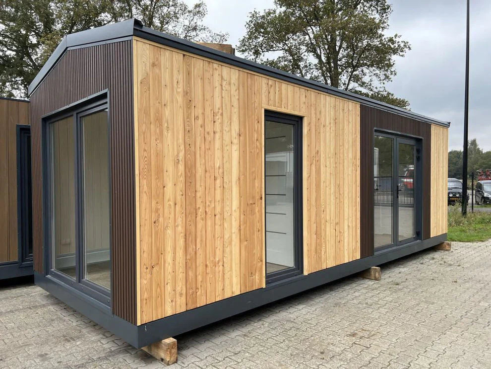 Bewoonbare containerwoning van 24 m²