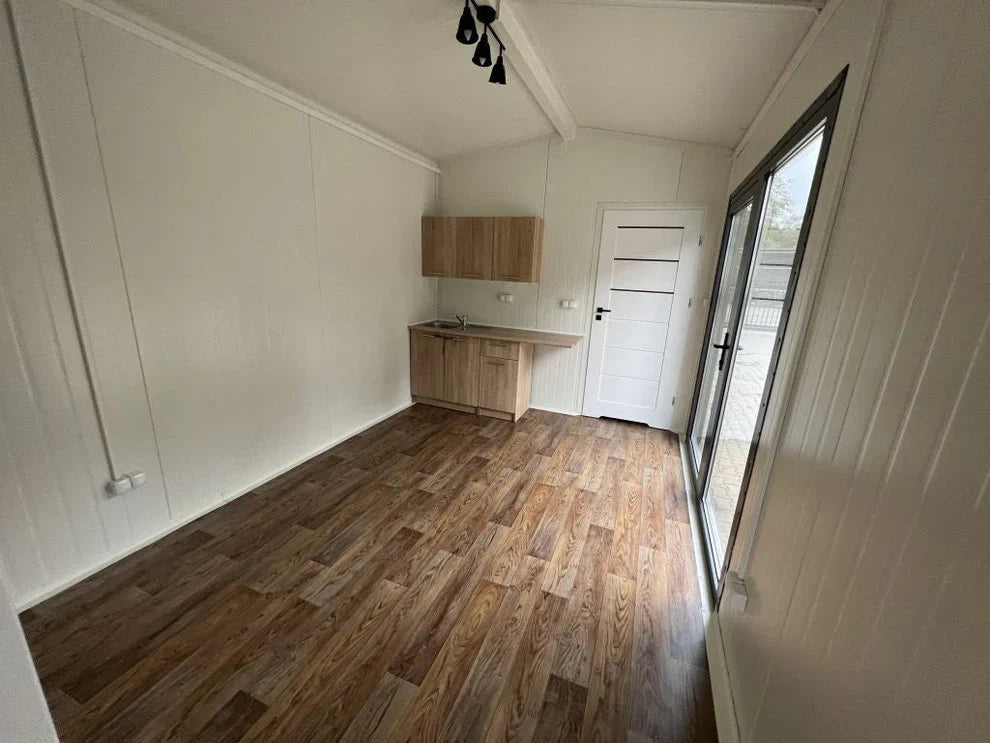 Bewoonbare containerwoning van 24 m²